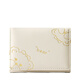 Xuanyan Cute Bear Wallet Women's New Fashion Card Holder Folding Small Wallet Women's Small and Fresh Student Wallet Bear Tri-fold Wallet [White]