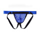 Confidential delivery Men's double-butt underwear sexy thong mesh hollow transparent gay underwear fully exposed buttocks lifting GAY fashion sexy underwear color XXL