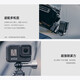 ulanzi Youbamboo Xiaoxiao F22 is suitable for Go pro11/10 quick-loading plate Action3/2 sports camera accessories expansion High-end car shooting package [quick-loading plate + quick-loading suction cup 3 inches + quick-loading double-headed monster hand]