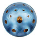 Comme Temanas Hand Disc Handpan Nivel Good Gentleman Small Percussion Instruments pour débutants Star neutre du tutoriel pour débutants