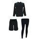 KEBO wetsuit conservative swimsuit Korean style new men's and women's zipper long-sleeved swimming quick-drying couple jellyfish suit snorkeling suit men's XL