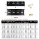 Andatong TC series terminal block brass high current TC combined terminal block TC-603 60A/3 positions