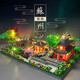 Zhiai Falcon Building Blocks Chinesischer Stil Bauergebäude Erwachsener Mikrokorn-Baugruppen Building Block Spielzeug Ornamente Modell Potala Palace 3884 Partikel + Licht + Werkzeuge