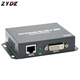 Zhiyong DVI Extender 60 Meter einzelnes Netzwerkkabel zu RJ45 Netzwerksender 1080p HD unterstützt Computer-Videorecorder Video verlustfreie Übertragung durch Signalübertragungspaar DVI Netzwerksenderpaar