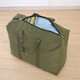 Chenbu Storage Bag Canvas Portable Quilt Organizer Luggage Clothes Packing Bag Moving Bag Quilt Bag Extra Large Brown