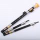 Blue Peacock T-080 Yunnan Musical Instrument Specialty Performance Ebony Wood Tube Hulusi G-Tune Relithing Modèle, y compris les manuels (version audio)