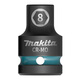 
Makita (MAKITA) 3/8 hexagonal wind cannon short sleeve head electric wrench 6-22mm outer hexagonal pneumatic mid-fly casing auto repair Makita short hexagonal sleeve [12mm] E-15936