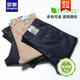 Romon ROMON brand high-end men's casual pants spring and autumn loose men's pants middle-aged business casual pants summer thin ice silk straight pants new product 6223 black and blue [spring and autumn style] 31