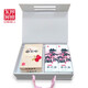 Dong'e Ejiao Peach Blossomsia Instant Donkey Hide Gelatin Cail Cream Bocadillos Diarios Bolsa de regalo Caja de regalo de artículos de Año Nuevo (75 g *2 cajas + 100 g de citas *2 cajas)