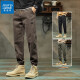 
Jeanswest casual pants men's spring and autumn new style men's pants loose work clothes and feet trendy fashion Harren men's versatile long pants 689 camel XL