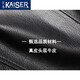 KAISER Leather Vest Men's 2025 Autumn and Winter New Genuine Leather Vest Men's Suit Vest Men's First Layer Cowhide Vest Vest Broken Size Black XL Suitable for 115-130 Jin Jin equals 0.5 kg