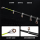 Bear Fire 2nd Generation Sea Rod Set Fishing Rod 2m 7 Sea Rod Throwing Rod Long-range Casting Rod Spinning Sea Fishing Rod Hand Rod