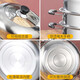 28cm stainless steel steamer, thickened soup and steaming dual-purpose pot, single-layer steaming pot, hot pot, steamed buns and buns pot, induction cooker, gas stove, universal 28cm single-layer soup steamer (electric fungus)
