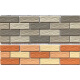 Shi Yunling Exterior wall tiles Ceramic wall tiles All-body bricks Three-color bricks Paper-leaf bricks Villa outdoor tiles 45145 Rural home use 1470 14701 45*145