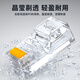 山泽 超五类镀金水晶头 工程RJ45电脑网络网线连接水晶头 CAT5e非屏蔽8P8C连接器 100个 YH-5100
