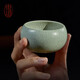 Dongdao Ru Kiln Henan Heritage Tea Cup Ceramic Kung Fu Tea Set Master Cup Ru Porcelain Sky Blue Fuyuan Cup Gift Box 2025 Sisnake Style