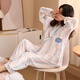
Aijia confinement clothes for summer thin pure cotton postpartum spring and autumn 100 cotton sweat-absorbing postpartum summer pregnant women pajamas home clothes for breast pad spring and autumn 15-25 pure cotton D1289-1 L (135 Jin [Jin equals 0.5 kg]) can be worn after pregnancy