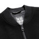 Seven Wolf Jacket Men's Spring Woolen Jacket Men's Wool Warm Business Windproof Jacket Single Jacket Men's Top 001 (Black)-1999 Model 180/96A (XXL)