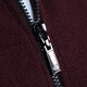 Virtue wool knitted jacket men's spring and autumn jacket micro-stretch stand collar daily wear jacket jacket burgundy FRJ73106-043 48