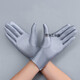 Gants d'été minces de crème solaire en soie de glace et automne à la conduite en noir et blanc bijoux étiquette étiquette des hommes et des femmes étiquette [paires noires pour hommes]