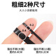 Jinhehe Disposable Small Rubber Band Women's Hair Tie Highly Elastic and Durable Hair Tie Black Hair Ring Does Not Hurt Hair Rope Headwear Black Bold and Thickened 500 Cans