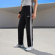 阿迪达斯 （adidas）休闲舒适运动裤男装轻运动EI9761 黑色/白 AL