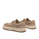 Belle versatile breathable cloth shoes for men's new lightweight outdoor walking casual shoes A1463BM4 apricot color 43 (265mm)