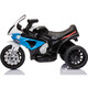 
BeRica BMW authorized infant and children electric car three-wheeled motorcycle can be seated for men, women, children toys, baby gift blue