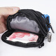 
Rott Eddy's waist bag, construction site mobile phone bag new multi-function mini bag mobile bag sports work and wear leather light blue 829