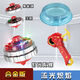 
NetMiting genuine alloy double-layer gyro toy boy burst lights against battle plate children six years old Spring Festival New Year gift flame alloy light gyro