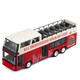 Double Eagle remote control bus toy large simulated double-decker sightseeing bus electric bus city bus model children's birthday gift Double Eagle remote control double-decker sightseeing bus