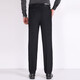 
Liangxin Eslite trousers men's autumn and winter thick style, no ironing, anti-wrinkle drooping casual suit pants middle-aged and elderly high waist loose straight trousers 687 dark gray without folding style 32 waist 2 feet 5