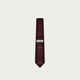 CANALI Connery [Chinese Valentine's Day Gift] Burgundy Micro Flowers Gold Silk Lines Silk Men's Tie Burgundy 3
