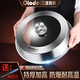 Orado stainless steel visual pot lid tempered glass steamer lid and heightened wok lid explosion-proof and high temperature resistant steamer drawer soup pot lid 30cm applicable inner diameter 30.1-30.8cm available