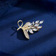 Marco Bizzarri high-end brand brooch, flower brooch, high-end feminine corsage for women, anti-exposure pin, suit accessories for women, Valentine's Day gift for girlfriend, wife's birthday gift