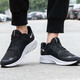 Nike Official Ship Store Sommer Neue Revolution 7 atmungsaktive gepolsterte Sportschuhe Laufschuhe Freizeitschuhe Männer Da1105-006/Schwarz-Weiß-Dunkler Asche 42.5
