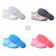 Shimmer Tree Rainproof Shoe Covers for Children Men Women Adults Silicone Anti-Slip Thickened Wear-Resistant Foot Covers Waterproof Covers Rain Shoes Large Size Medium Tube Cherry Blossom Pink M (Applicable to Sizes 34-36)