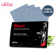 Ukiss Bamboo Charcoal Men's Oil-Absorbing Paper 100 Pieces Facial Oil Control Makeup Cleaning Pores Men's and Women's Portable Makeup Setting Paper