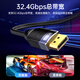 Biyaz DP-Kabel 1.4 Version 8K HD-Videokabel 3 Meter 4K240Hz 2K240Hz DisplayPort Verbindungskabel Computergrafikkarte zur Überwachung des E-Sport-Adapterkabels
