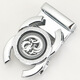 CHENJINGBAI (CHENJINGBAI) 3.5CM Men's Belt Buckle Film Automatic buckle Belt Band Head Men's Pants Lead Business Manufacturer Direct Sales 841 Gun Dragon Single buckle