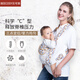 贝可斯（beecosy）婴儿背带老式传统外出简易四爪绑带儿童抱带前后两用宝宝后背广东 大号彩米奇自扣款