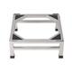 Jianxun washing machine base frame heightened drum washing machine bracket fully automatic washing machine stainless steel shelf refrigerator bracket width 50*depth 50*height 20CM