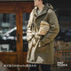 Maden Workwear American Retro Retro M47 Park-Newe Capate Militar Military Aglatis de algodón de algodón de algodón de algodón de algodón de invierno