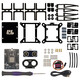 UREBOT URB四足仿生蜘蛛编程机器人Arduino机器人 STEAM教育 二次开发 学生玩具 散件(需要拼装） 基础版+电池+超声波+陀螺仪+摄像头（超豪华套餐）