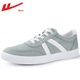 Huili men's shoes canvas shoes men's 2025 spring new casual sports shoes men's light breathable shoes men's light blue 41
