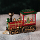 Mayjia Christmas gift box train rotating music music box children boys crystal lamp ornaments year-end blessing bag New Year's Eve
