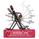 Snood (Sinuode) Inverted Stand Machine Haushalt Artefakt invertiertes Hangyoga-Fitness-Gerät Invertierte Dehnungsmaschine Sechs-in-One