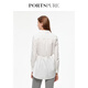 PORTSPURE women's spring and summer new long-sleeved shirt RT3B040EWD042 BRIGHT WHITE M