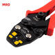 Haosuda (HSD) Taiwan original imported ratchet-type bare terminal crimping pliers cold-pressed terminal multi-functional network cable clamp crimping pliers Taiwan MA-228A crimping range 0.3~5.5