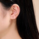 Chao Acer 18K gold rose gold color gold earrings and ear studs birthday gift for women to Jane EEK30008242